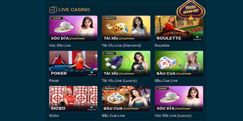 Sòng Casino của trang game đẳng cấp