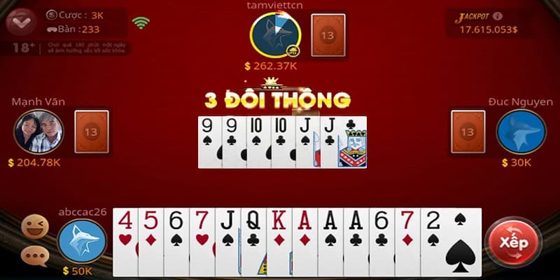 Các luật có trong game